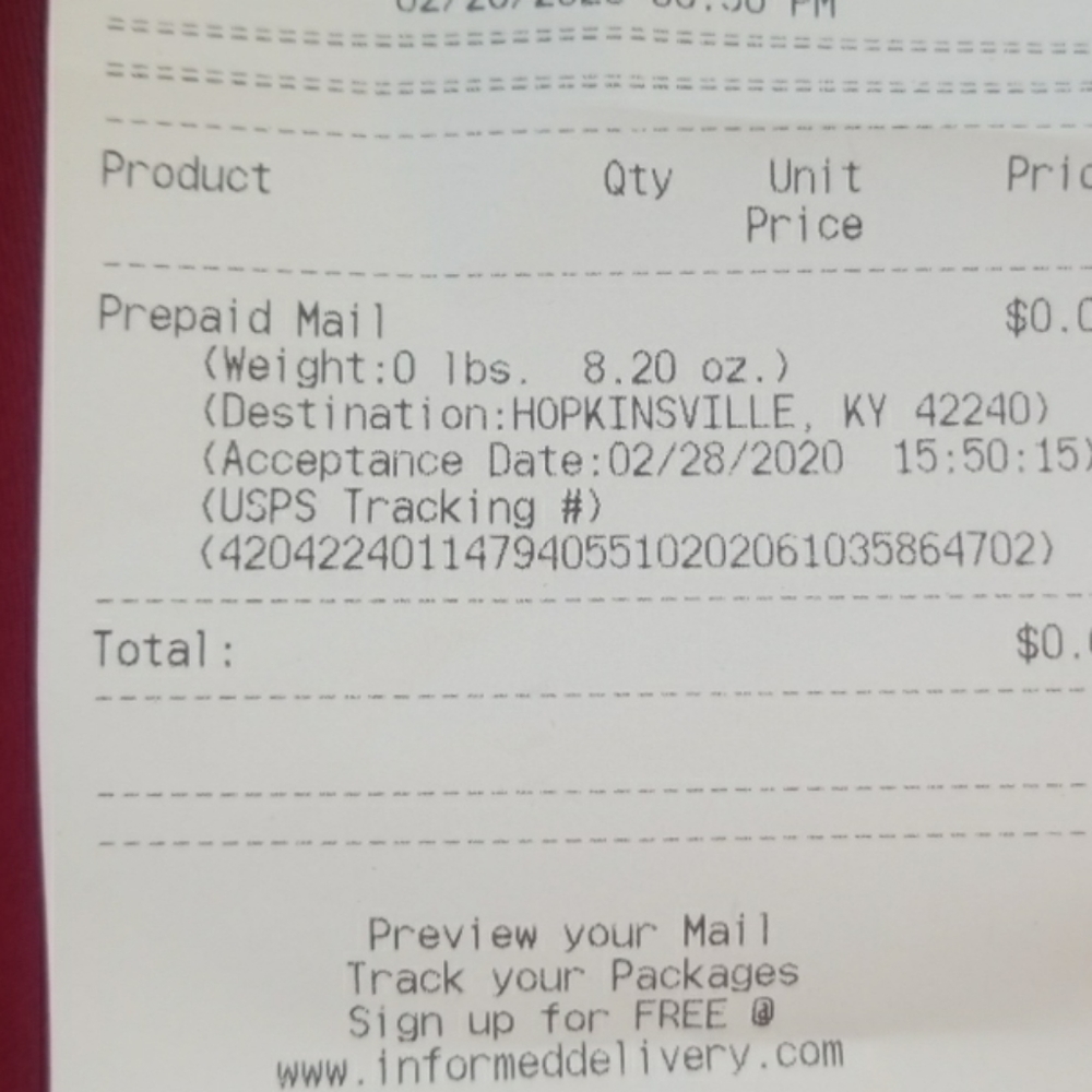 TRADE proof!!